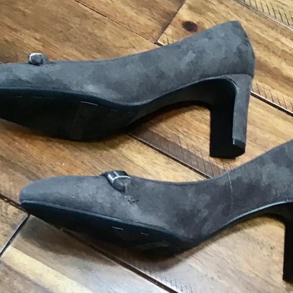 LifeStride Gianna Pump~Stone Grey~Size 7W - Picture 6 of 9